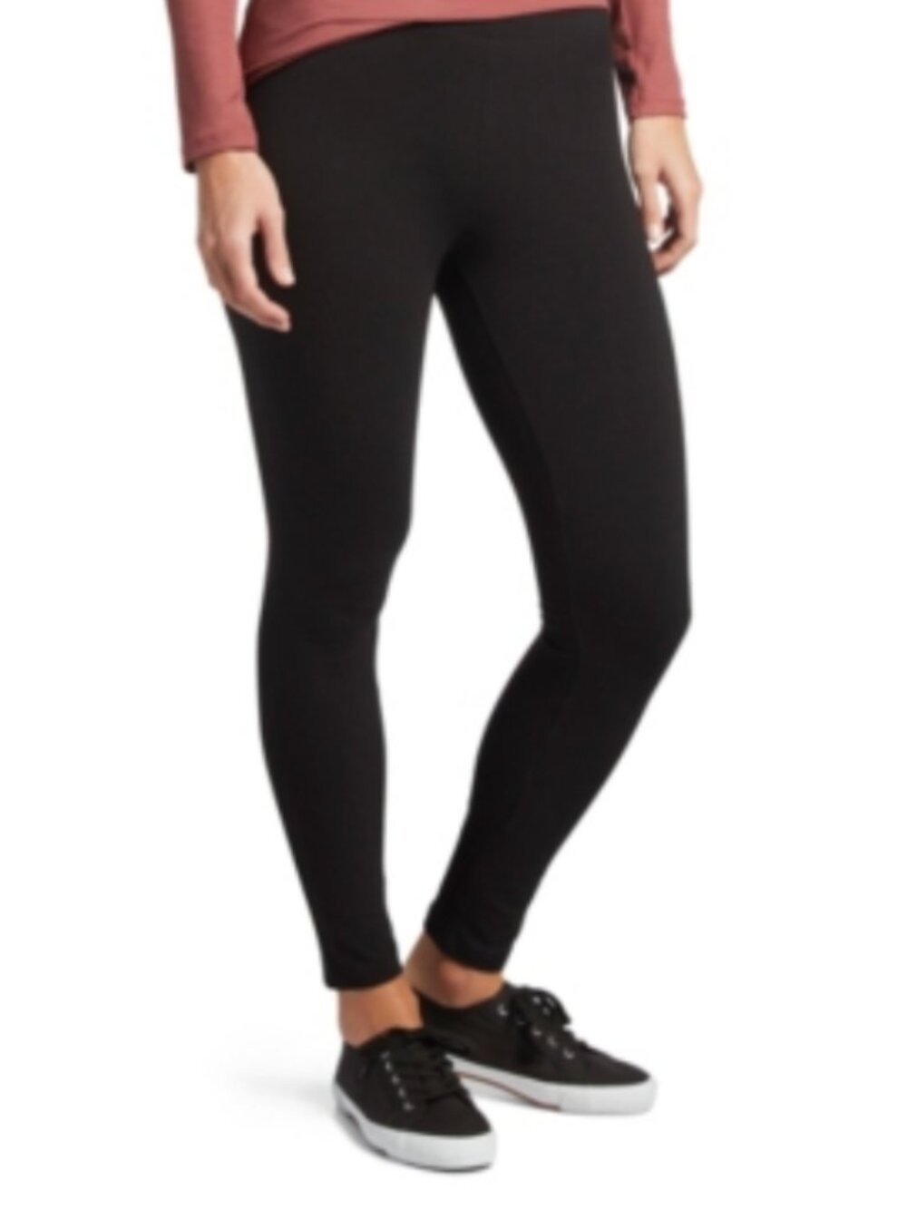 Hue Women's Cotton Leggings - Black